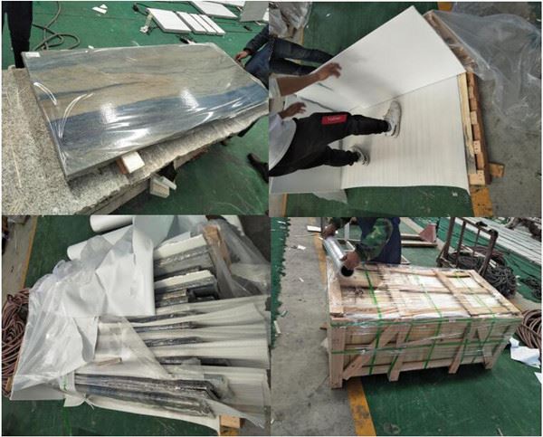 blue roma quartzite packing