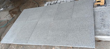 G654 Dark Grey Granite Flamed Tiles paver G654 Dark Grey Granite Flamed Tiles paver