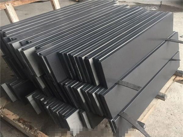 absolute black polished granite window sill