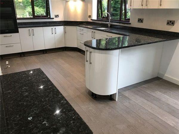 new emerald pearl granite  countertop