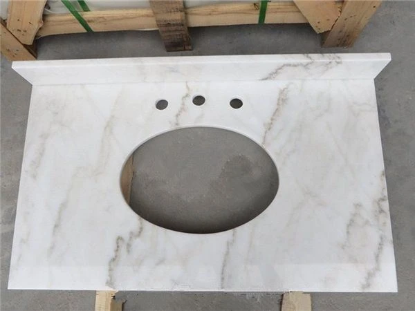 gray and white marble countertops vanity top