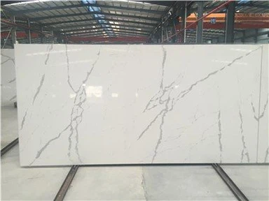 Countertops tal-kċina tal-kwarz Calacatta