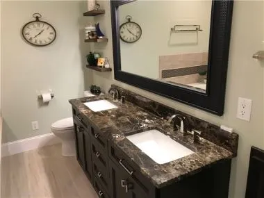 Dark Emperador Irħam Vanity Top