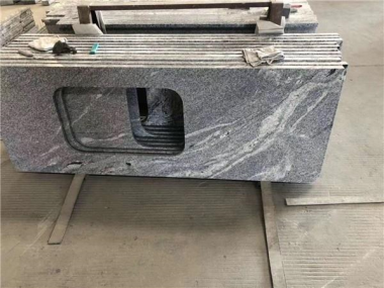 Countertops tal-Granit abjad Honed