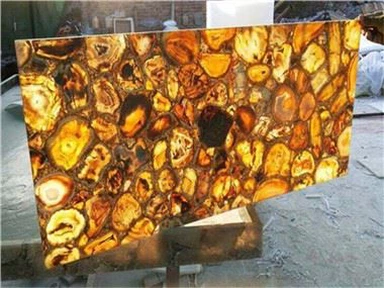 Ċangaturi ta' Ħaġar Semi Prezzjuż Isfar