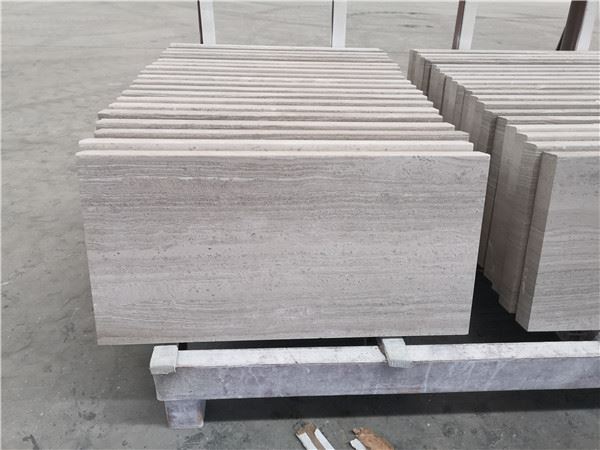 Wooden White Marble Tile