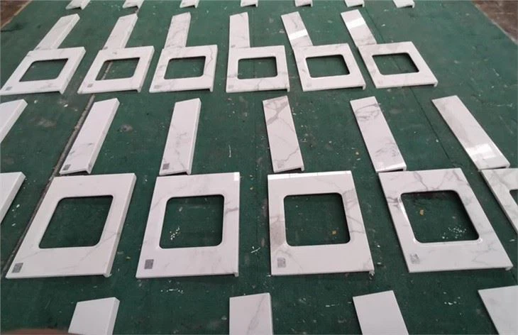 Countertops tal-Laminat tal-Irħam Calacatta