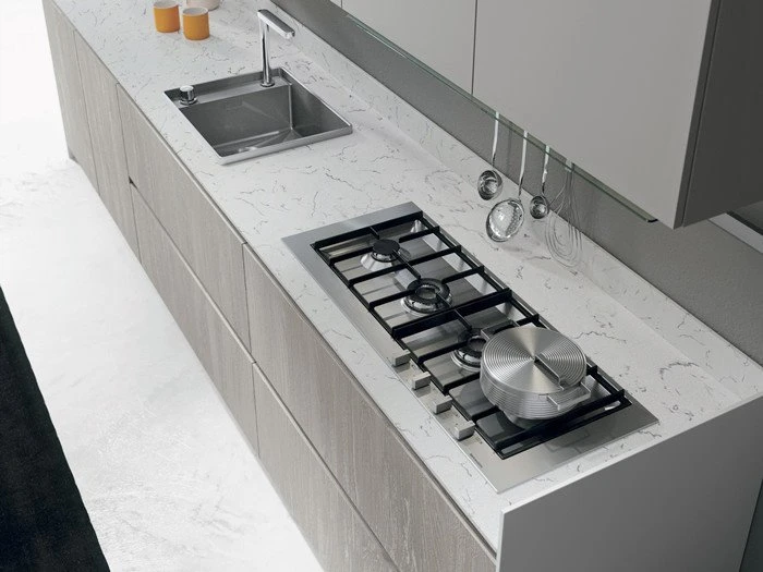 Countertop tal-kwarz Arabesque abjad
