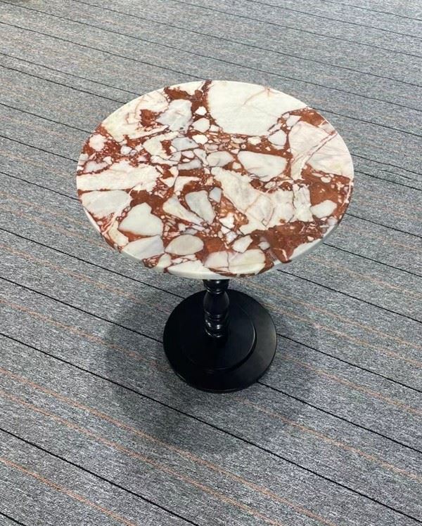 Calacatta Vagli Rosato Marble Round Table Top