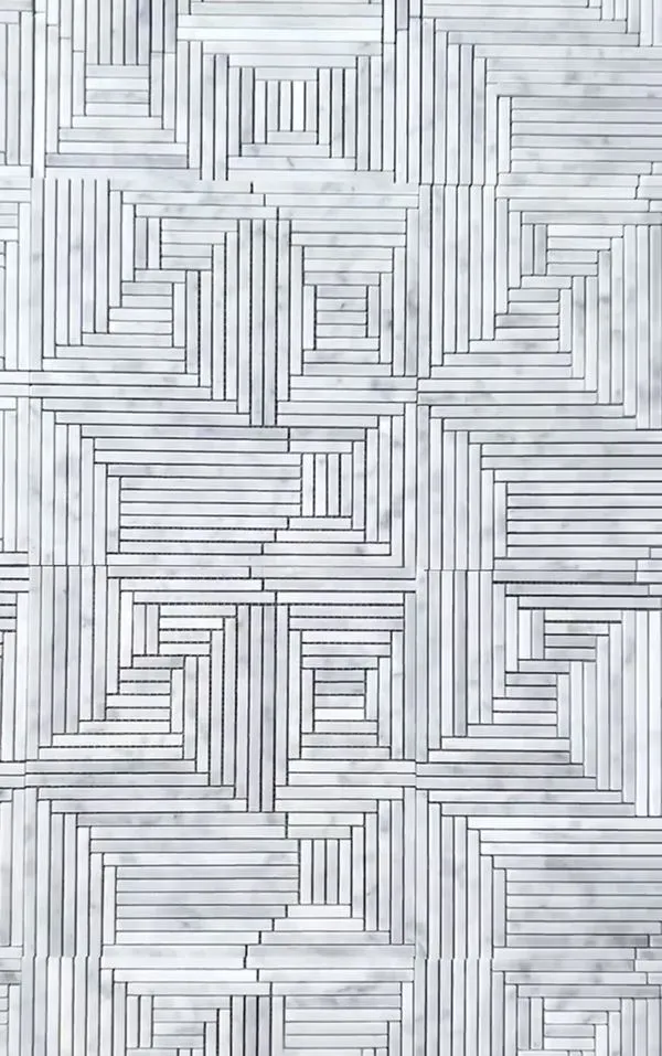 Carrara Mosaic Floor Tile