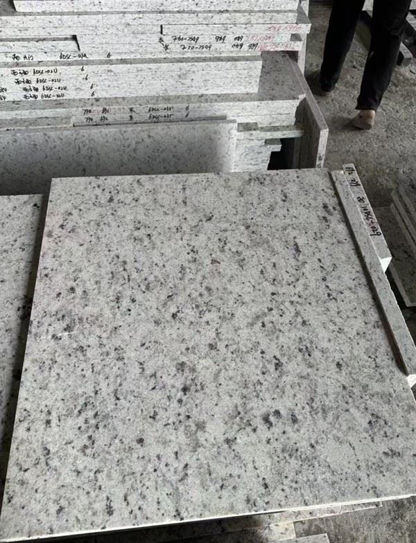 Dallas White Granite tiles