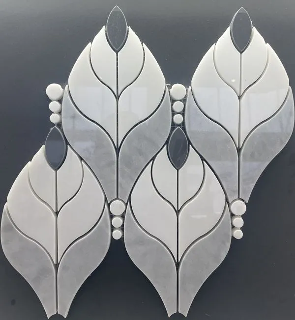 Mużajk tal-irħam griż