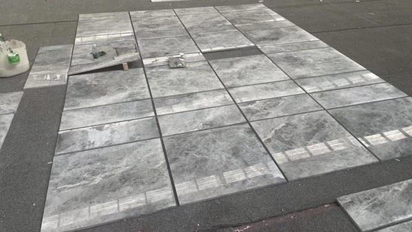 Grey Polished Marble Floor tile