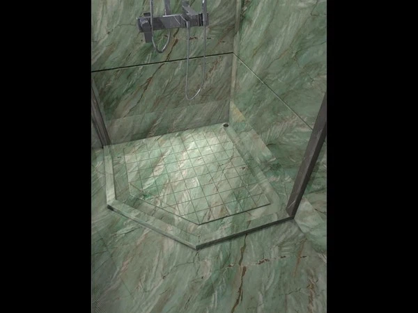Jaya Green Quartzite shower