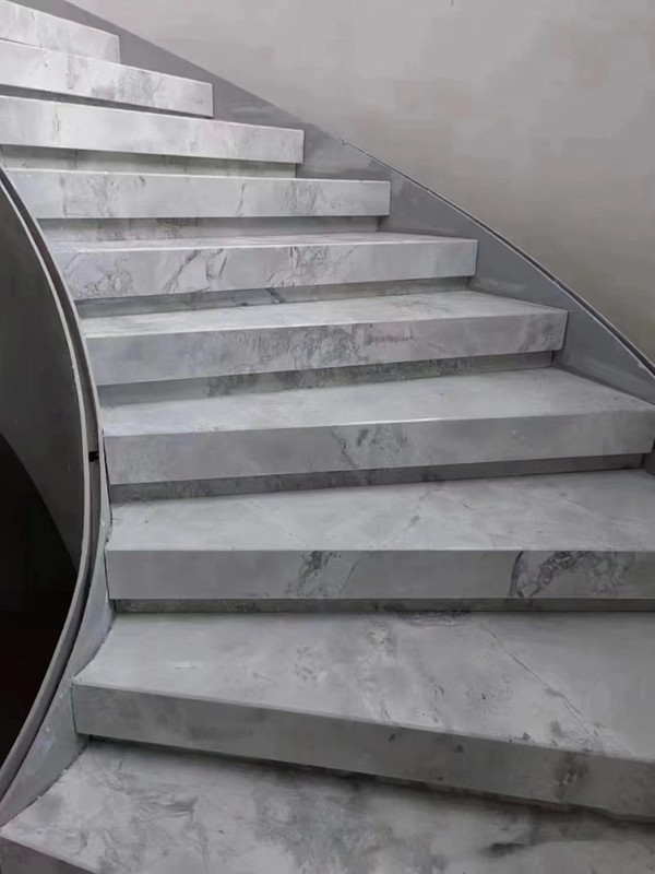 Super White Marble Stairs