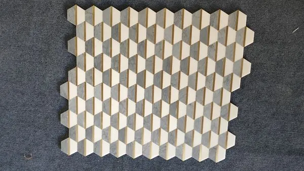 Thassos Marble Mosaic Tile