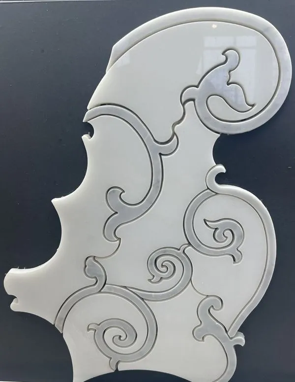 Water Jet Mosaic Irħam Tile