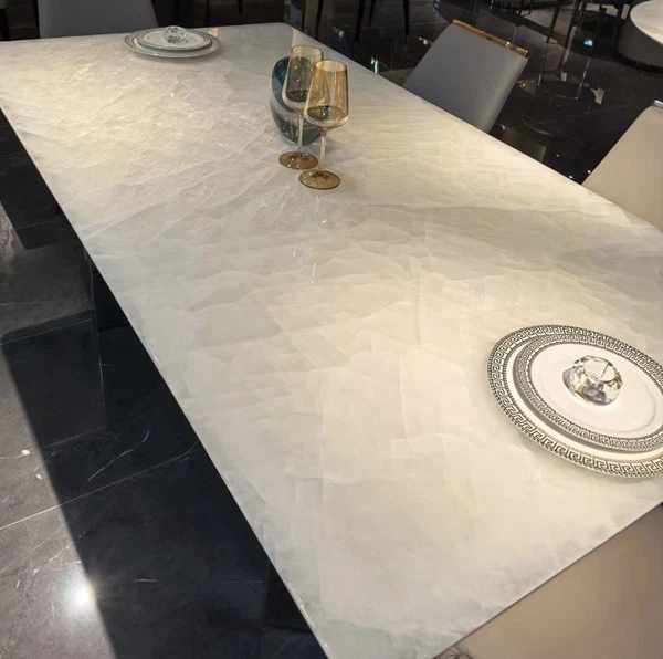 White Onyx Table Tops